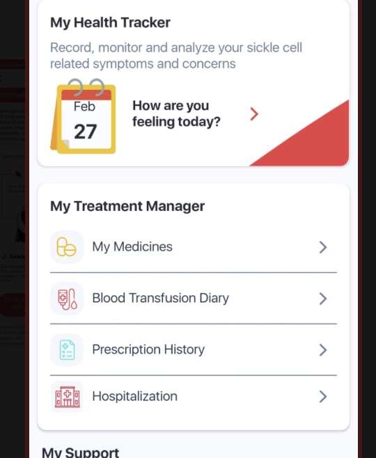 My Sickle Cell App